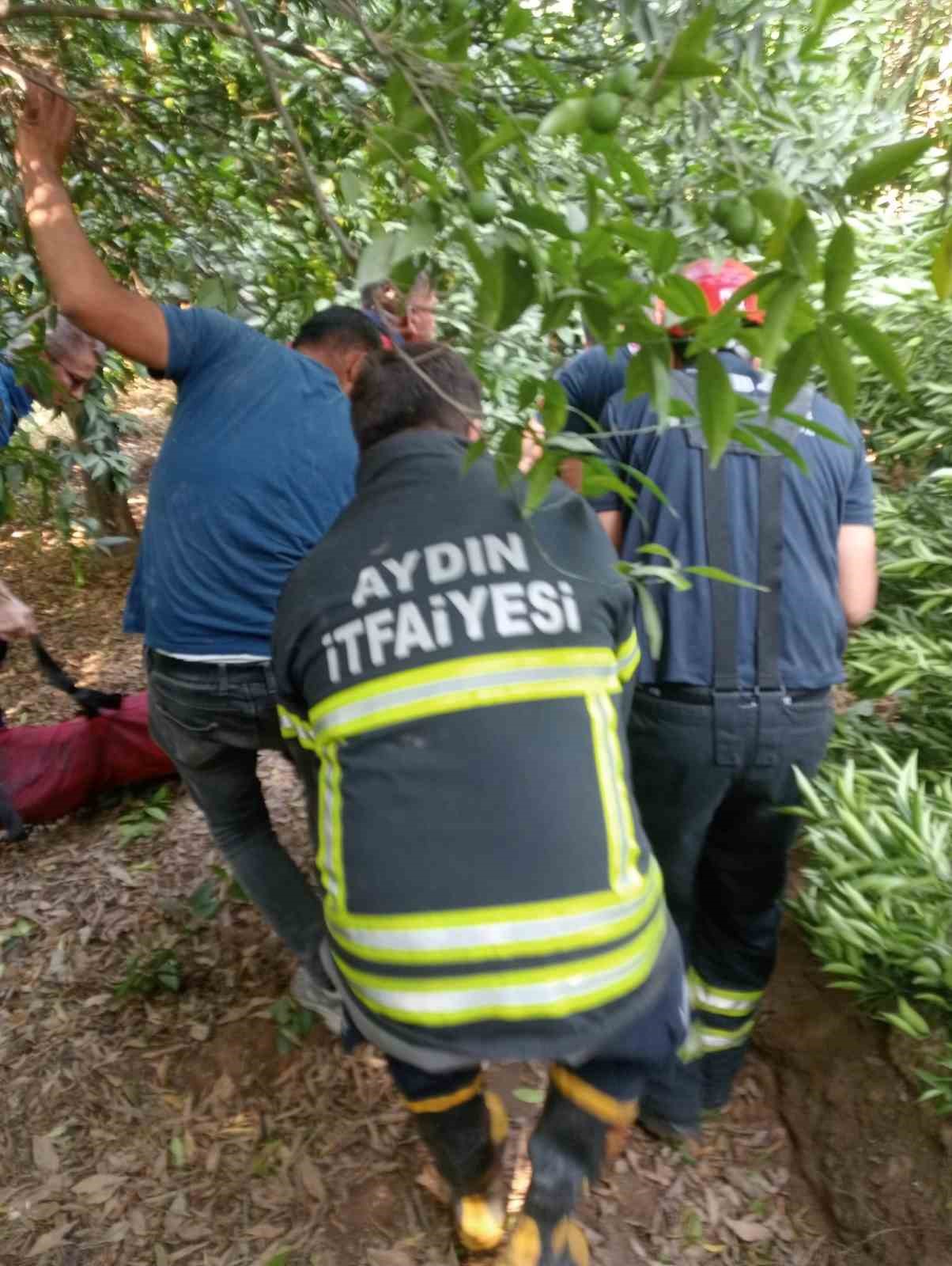 Sürücüsünün kontrolünü kaybettiği tır, karşı şeride geçip bahçeye devrildi
