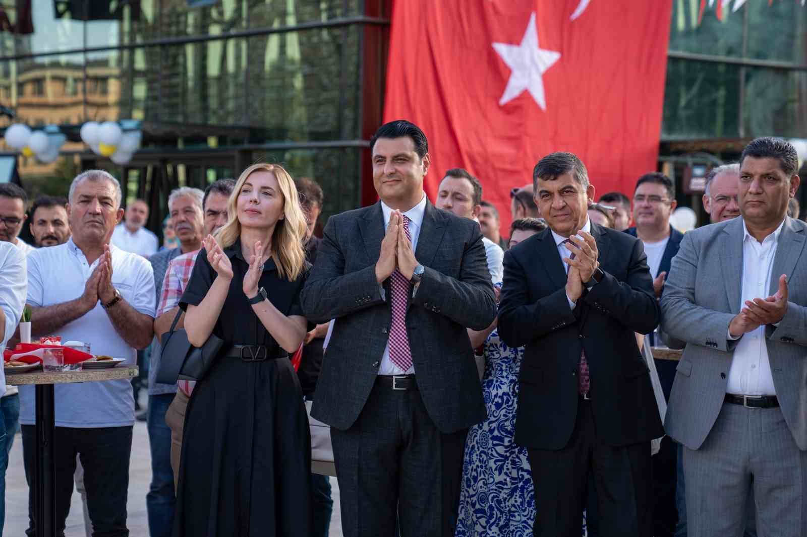 Agro park’ın açılışını Başkan Yılmaz ile Fadıloğlu birlikte yaptı
