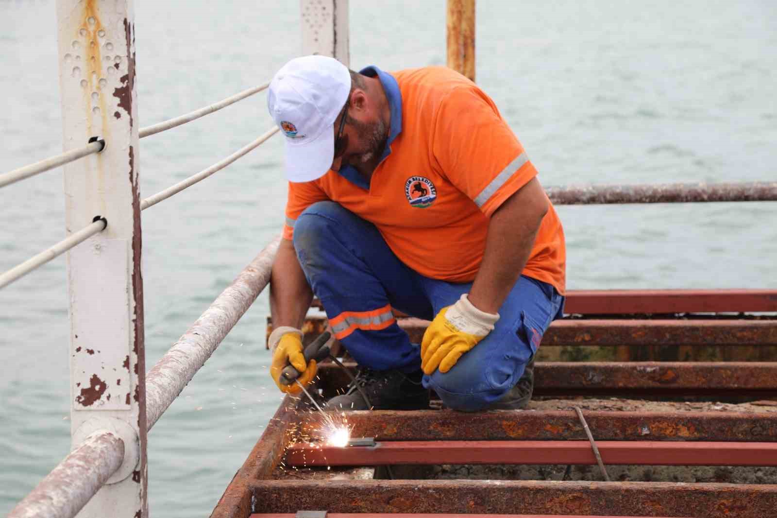 Atakum Halk İskelesi yeniden hizmete açılıyor
