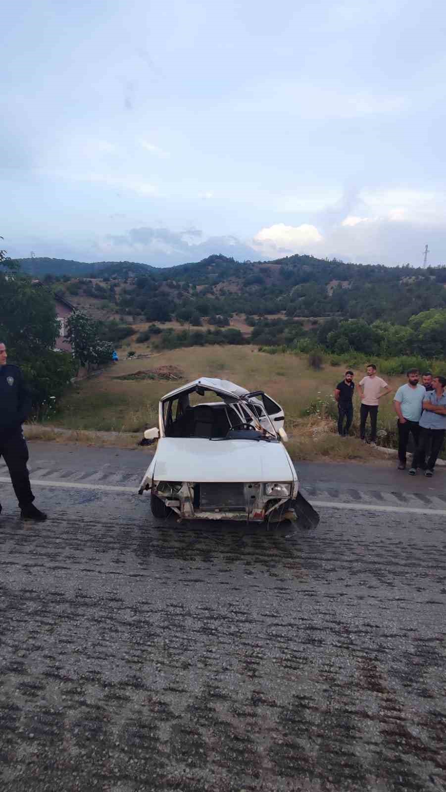 Kazaya karışan sürücü hem ehliyetsiz hem de alkollü çıktı
