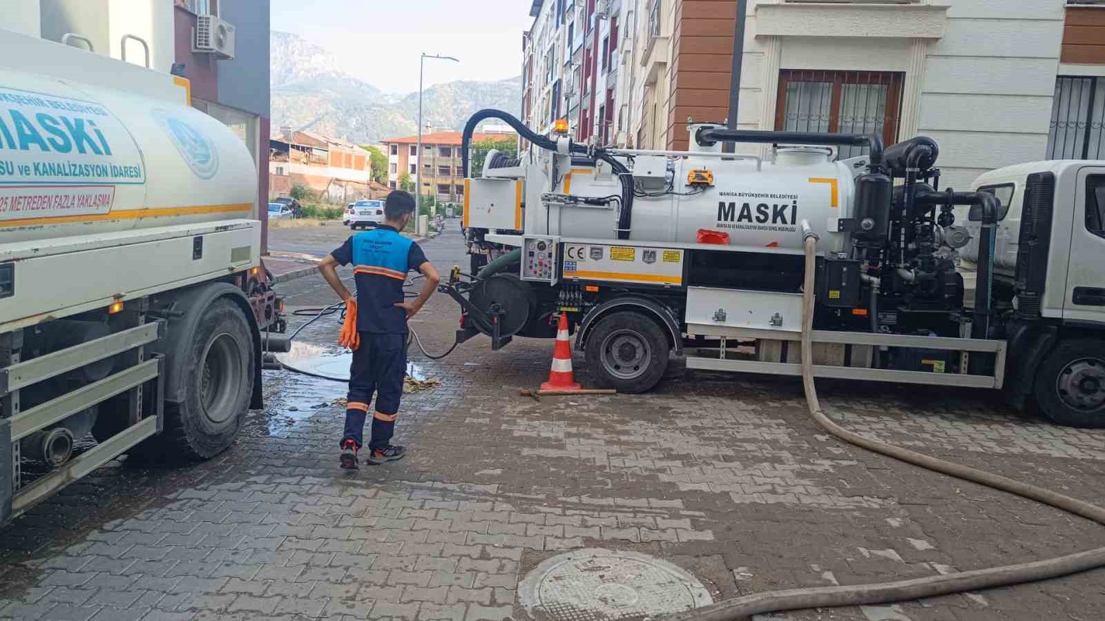 MASKİ’den şiddetli yağışa hızlı müdahale
