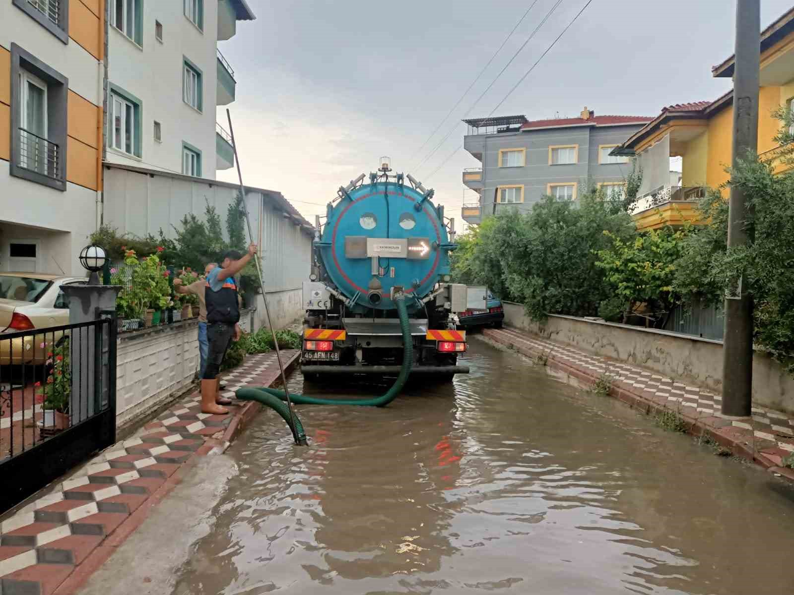 MASKİ’den şiddetli yağışa hızlı müdahale
