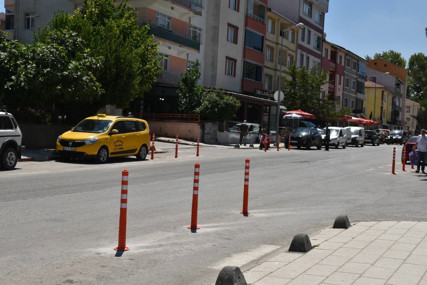 Trafik delinatörü uygulaması gerçekleştirildi
