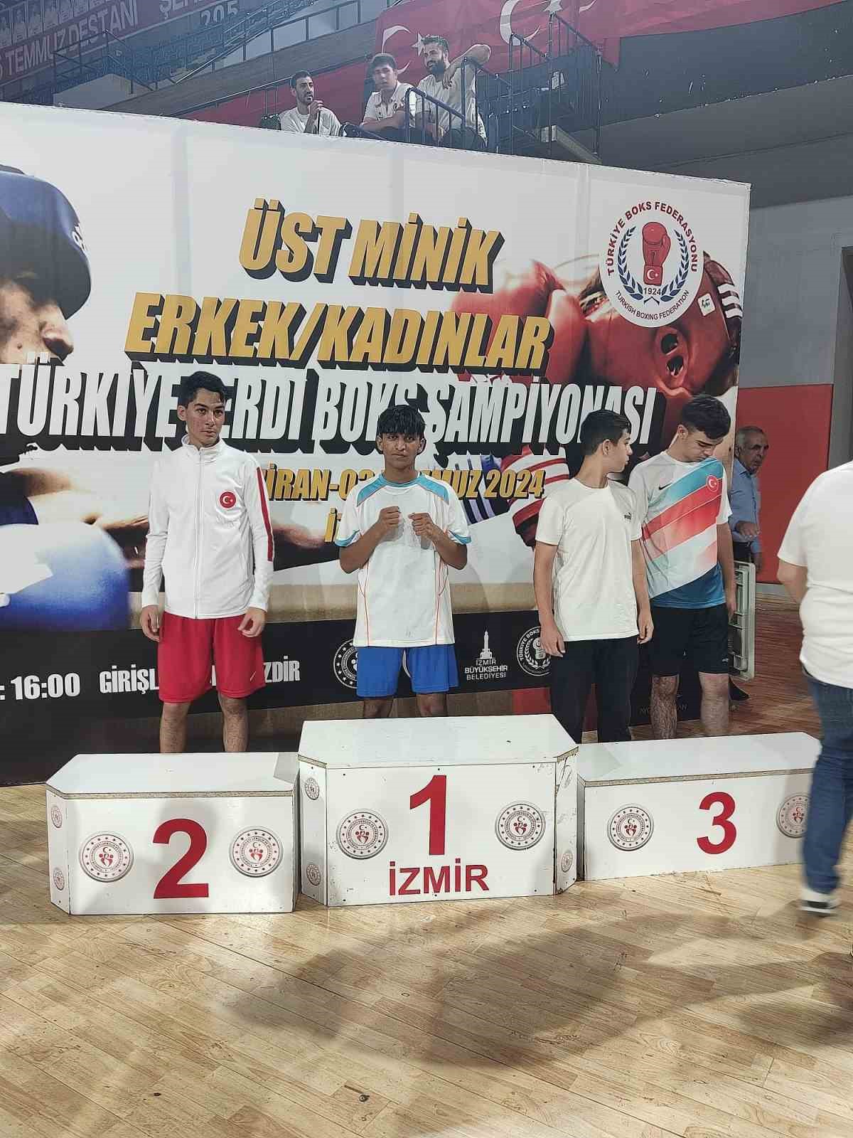 Kocasinan’ın sporcusu Türkiye Şampiyonu oldu
