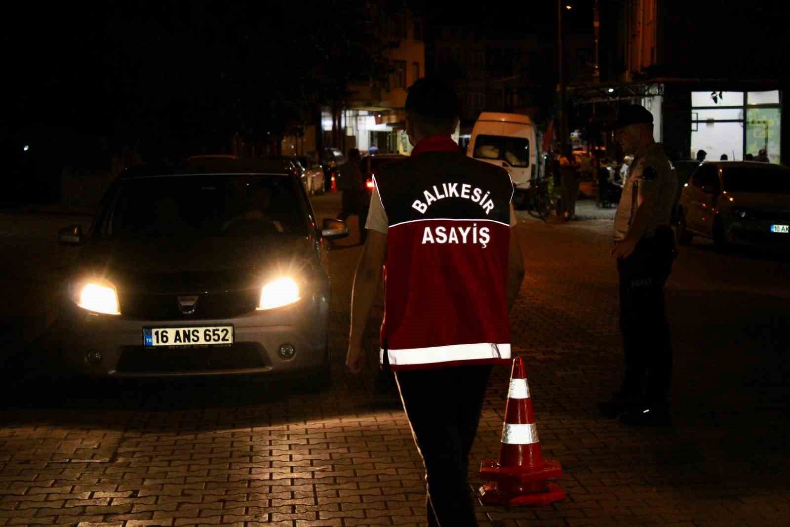 Gönen’de huzur uygulaması: 123 araca ceza kesildi
