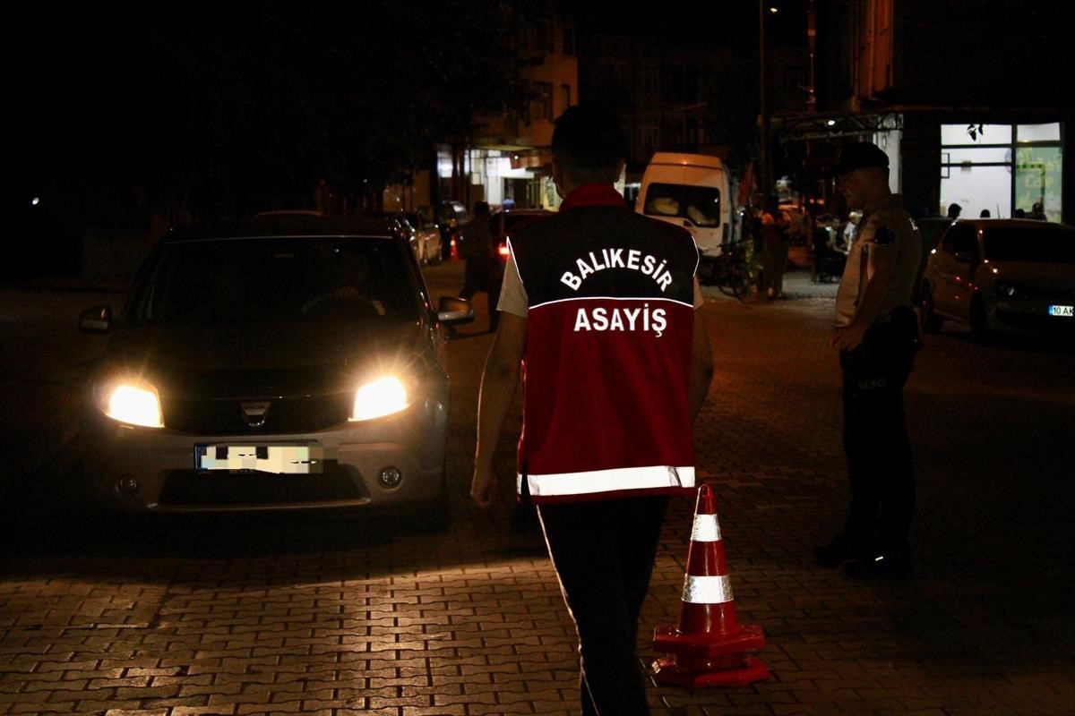 Balıkesir’de kapsamlı asayiş ve trafik denetimi
