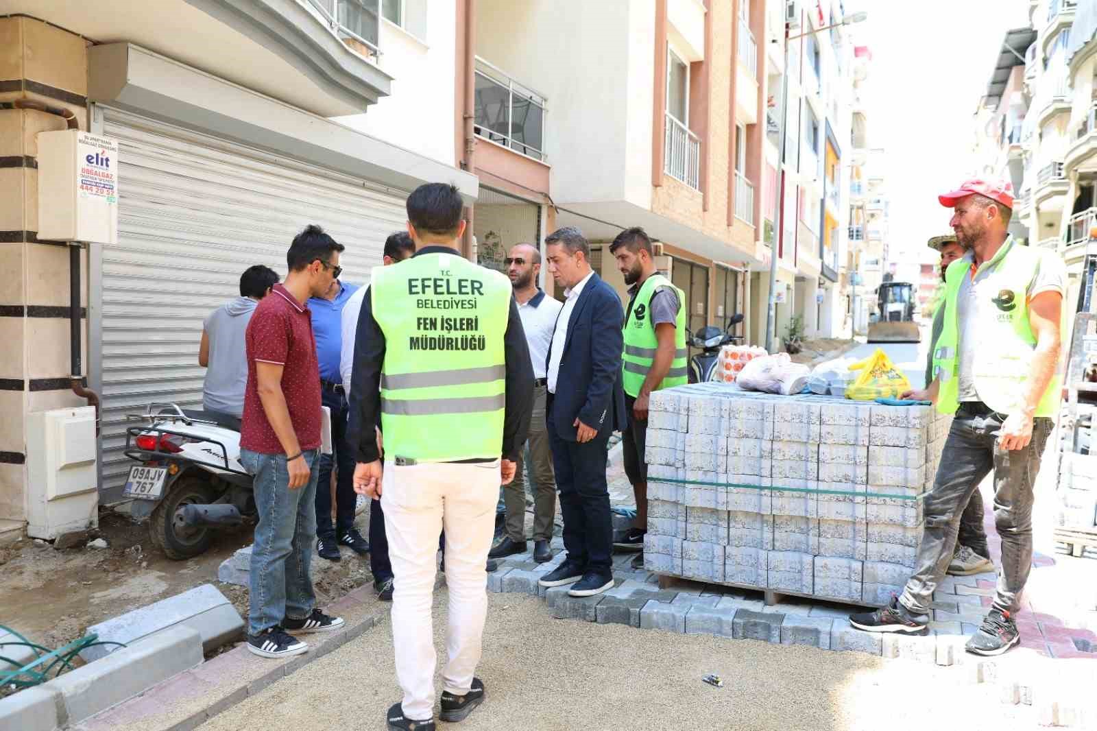 Başkan Yetişkin yol çalışmalarını yerinde inceledi
