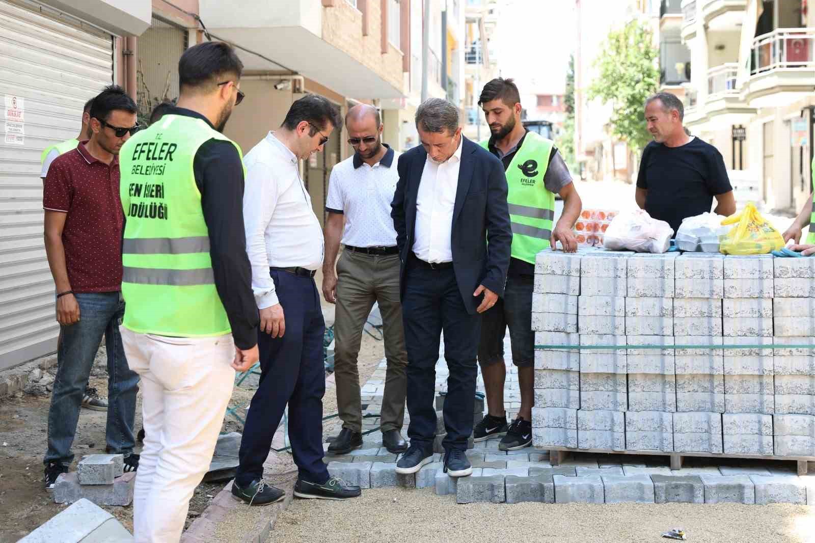 Başkan Yetişkin yol çalışmalarını yerinde inceledi
