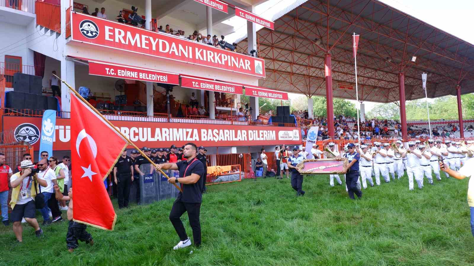 663. Tarihi Kırkpınar Yağlı Güreşleri’nin resmi açılış töreni yapıldı
