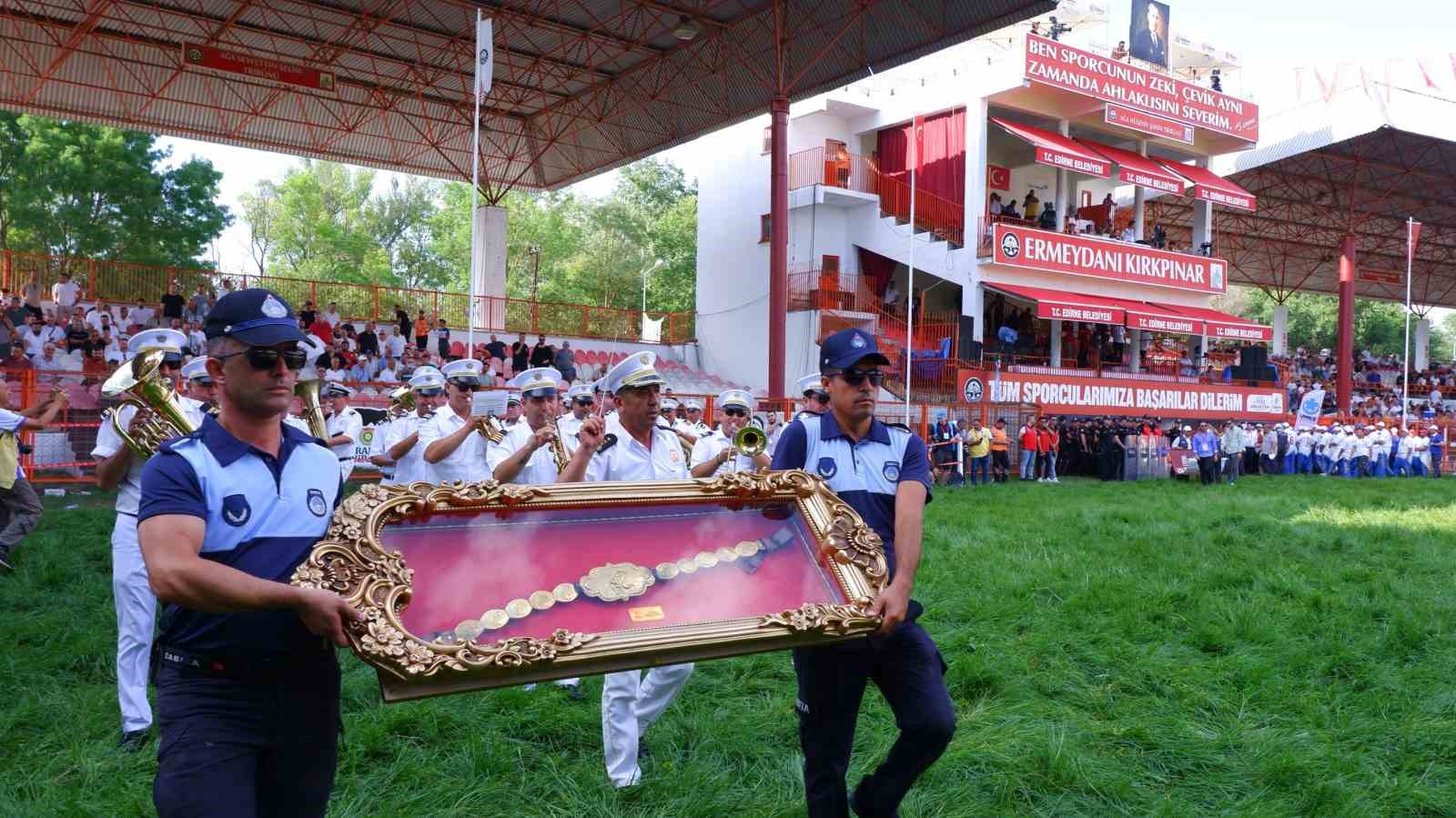 663. Tarihi Kırkpınar Yağlı Güreşleri’nin resmi açılış töreni yapıldı
