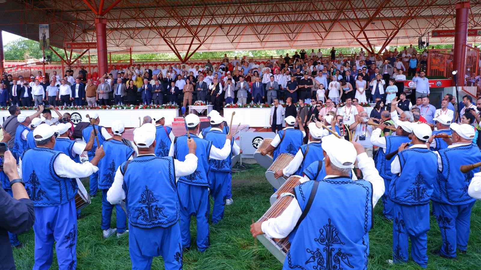 663. Tarihi Kırkpınar Yağlı Güreşleri’nin resmi açılış töreni yapıldı
