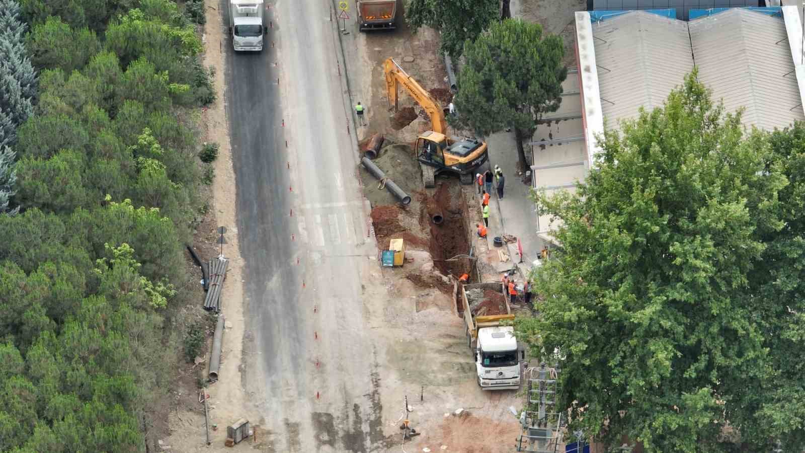 Alikahya Stadyum Tramvayında çalışmalar sürüyor
