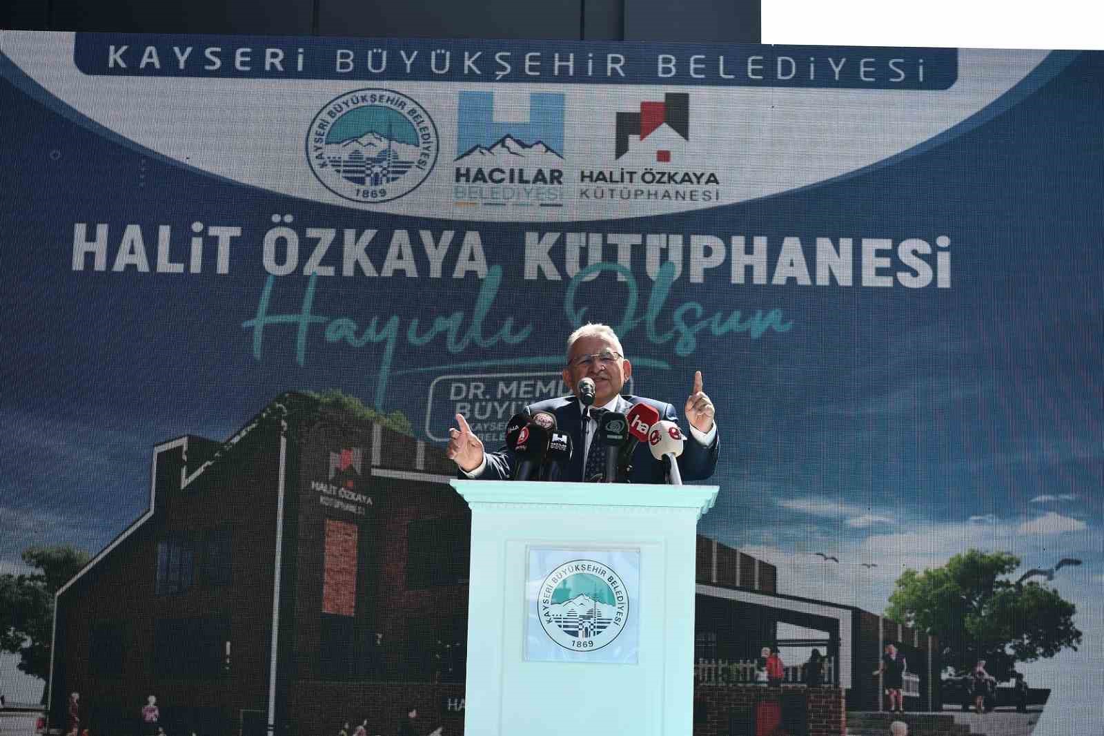 Kütüphaneler şehri Kayseri’nin mimarı büyükşehrin 13 kütüphanesi, 6 ayda 819 bin ziyaretçi ağırladı
