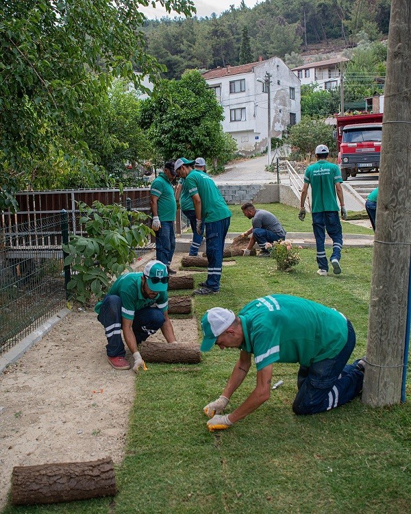 Kirazlı Mahallesi yeni yeşil alana kavuşuyor
