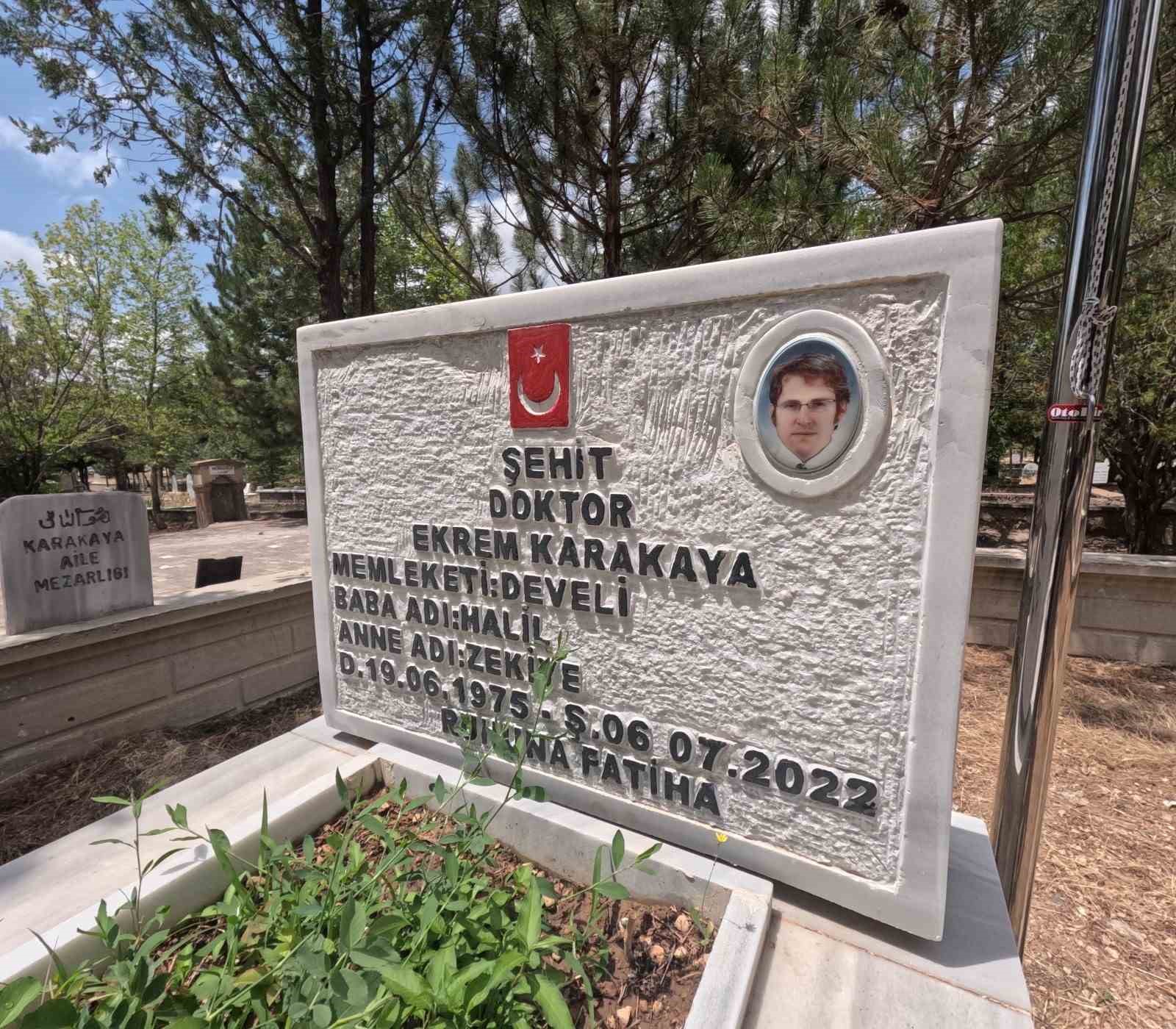 Sağlık Şehidi Dr. Ekrem Karakaya dualarla anıldı
