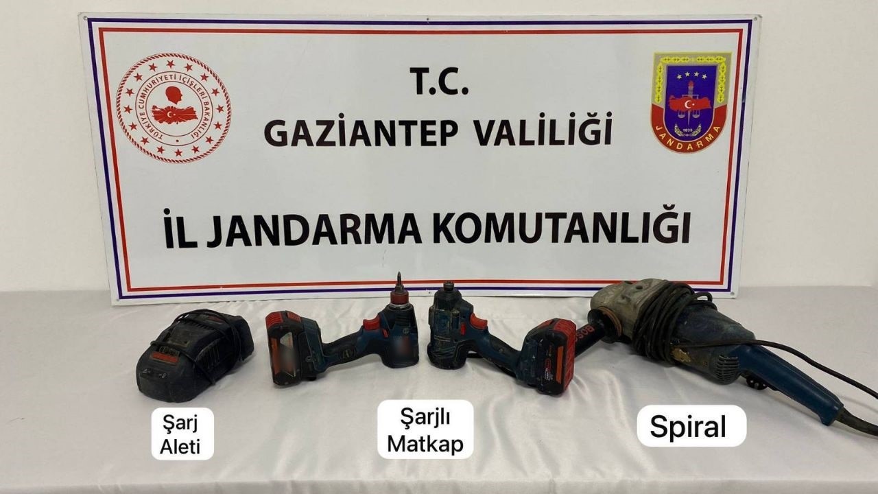 Gaziantep Jandarmadan hırsızlara geçit yok
