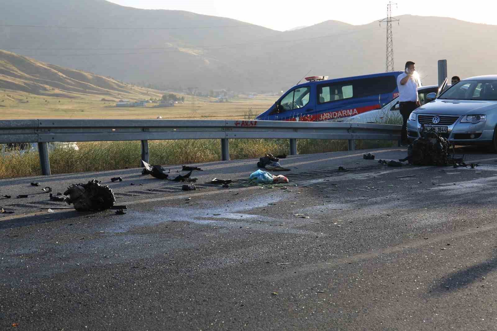 Muş’ta feci kaza: 1 ölü, 1 yaralı
