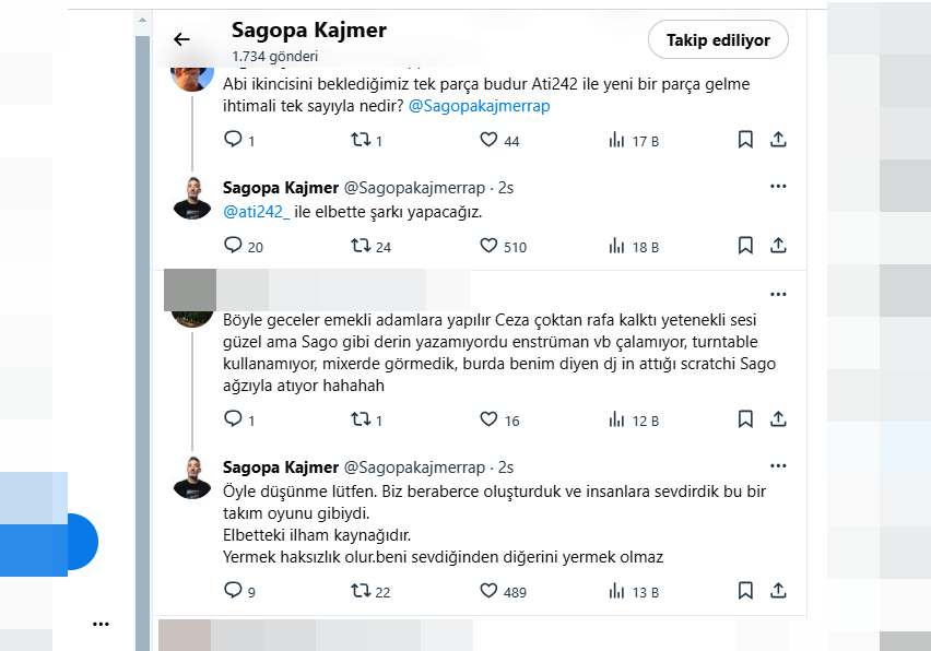 Samsunlu rapçi Sagopa Kajmer: “Saygı1 için ilk teklif bana geldi, 10 yıl sonra kabul ederim”
