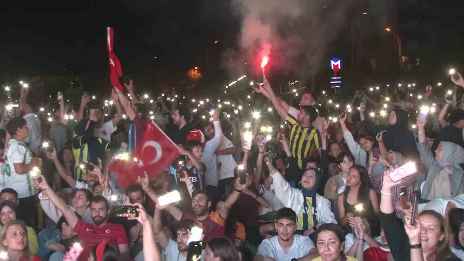 Milli maç heyecanı Sancaktepe’de yaşandı
