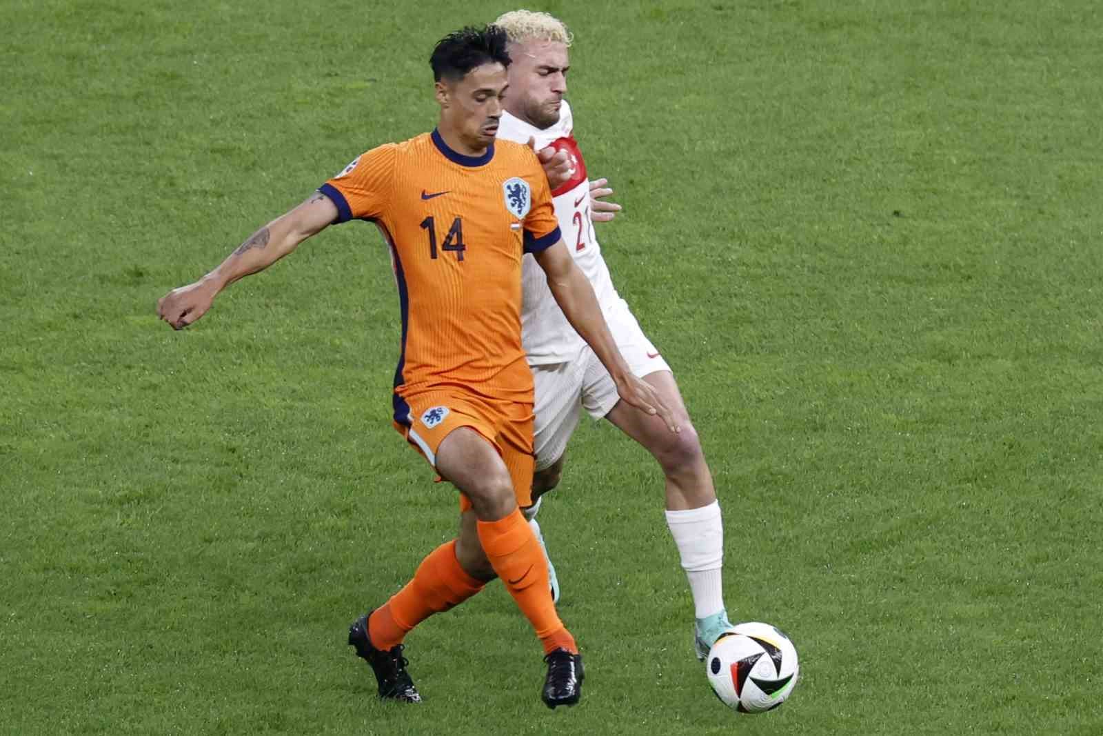 EURO 2024: Hollanda: 0 - Türkiye: 1 (İlk yarı)
