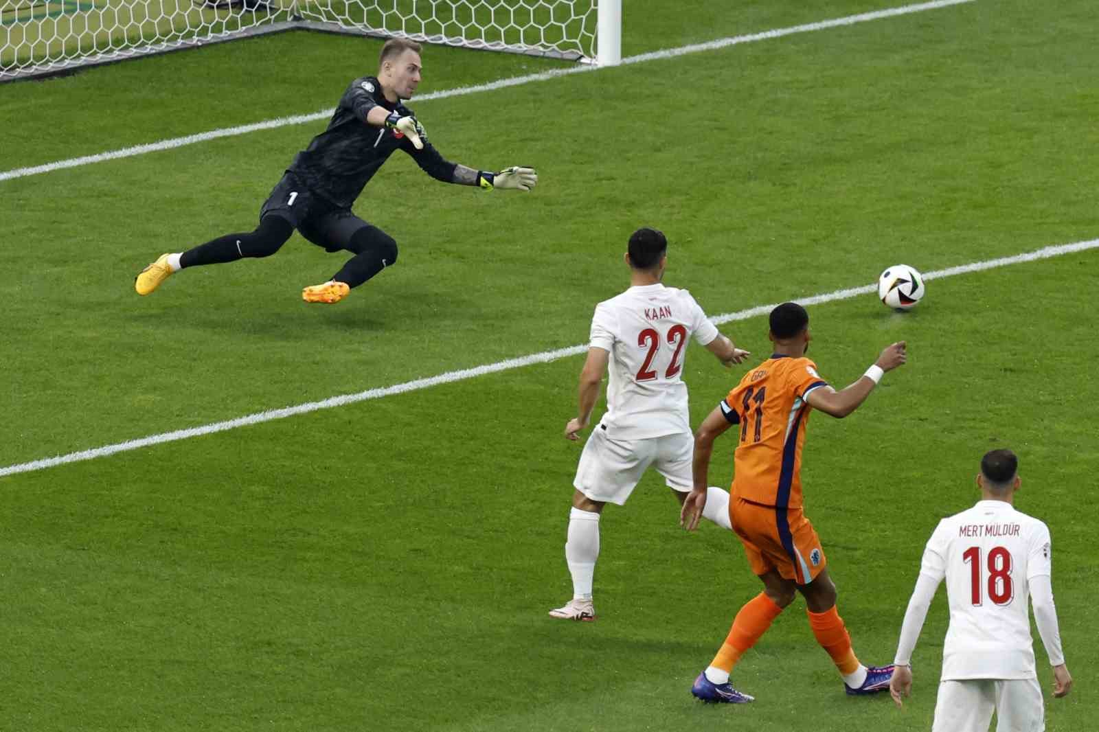 EURO 2024: Hollanda: 0 - Türkiye: 1 (İlk yarı)
