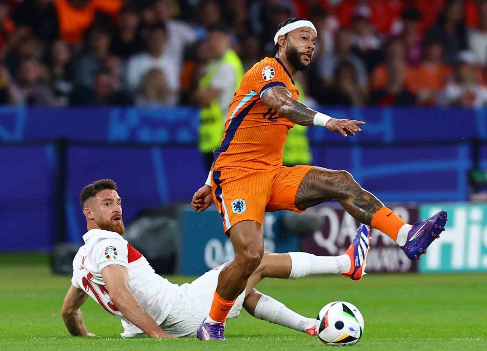 EURO 2024: Hollanda: 0 - Türkiye: 1 (İlk yarı)
