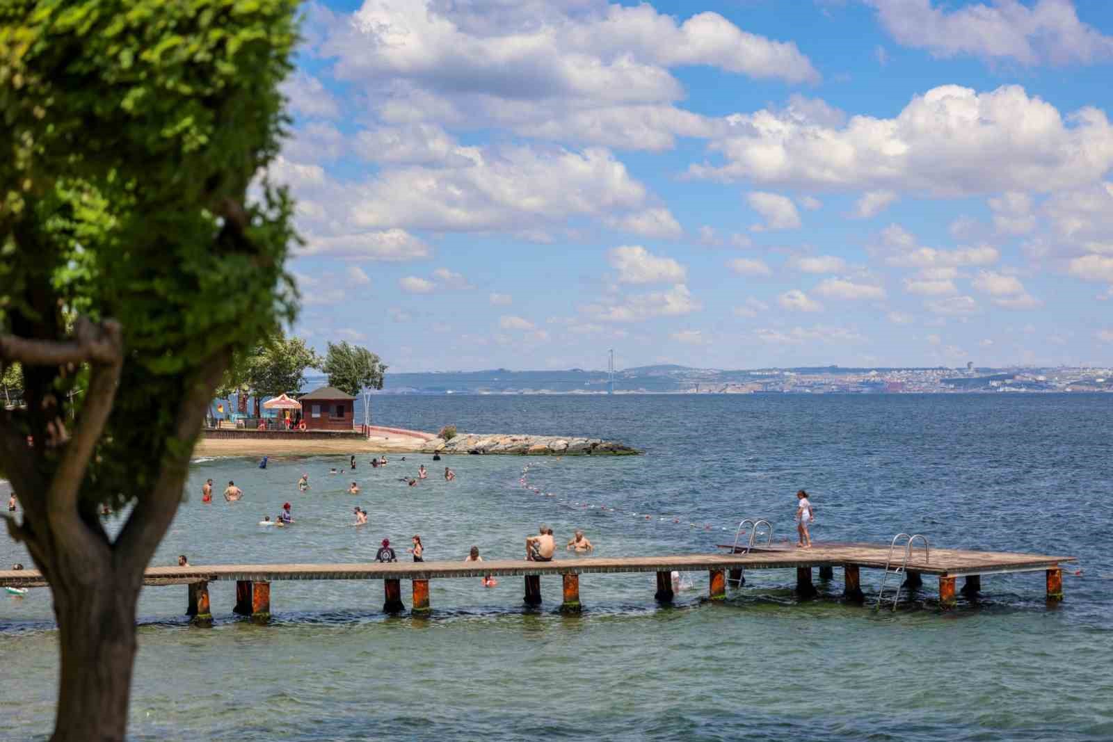 Kocaeli’nin mavi bayraklı plajları tatilcileri bekliyor
