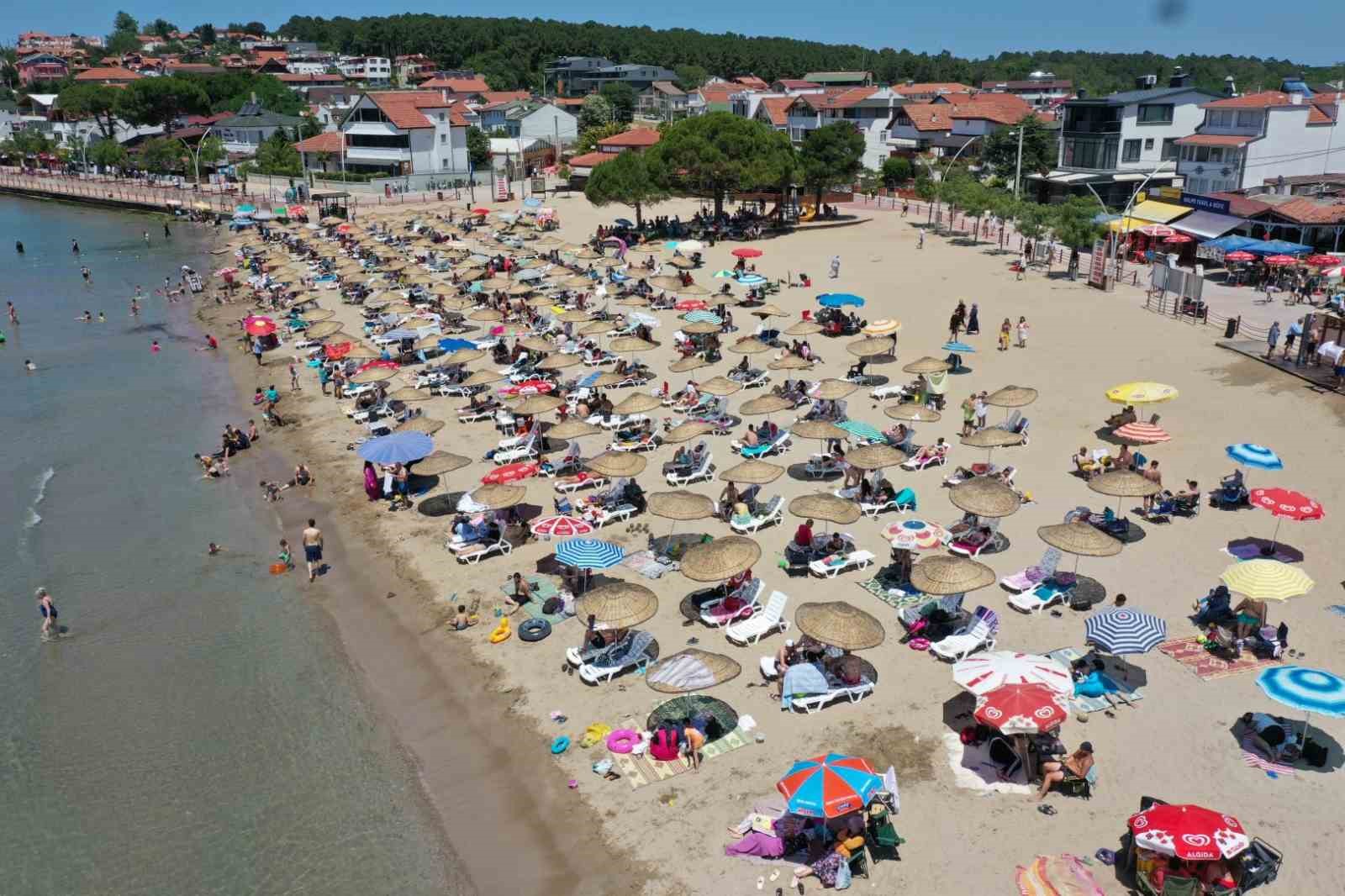 Kocaeli’nin mavi bayraklı plajları tatilcileri bekliyor
