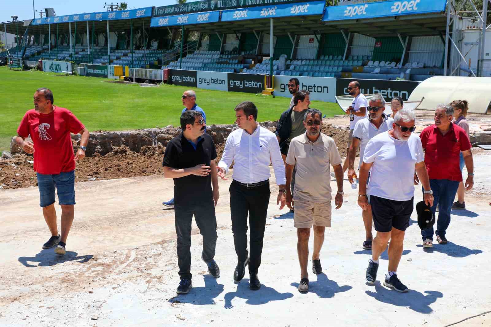 Bodrum Stadyumu, Süper Lig’e hazırlanıyor
