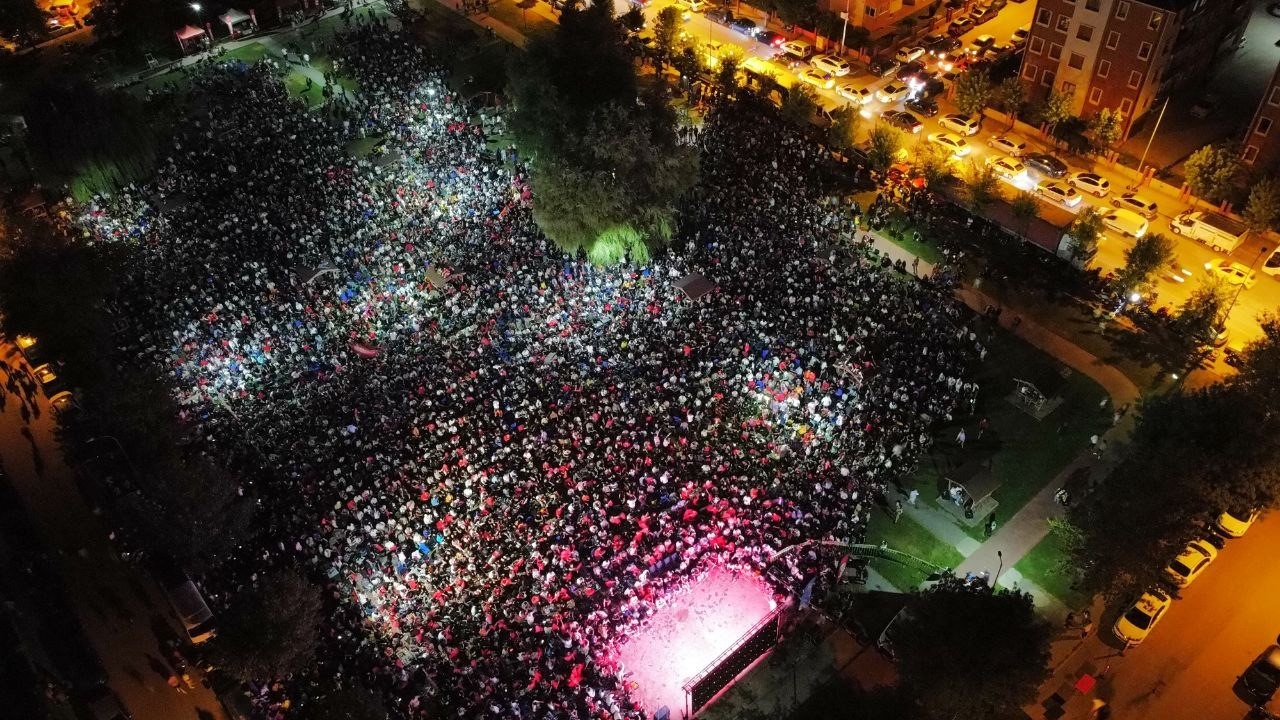 Milli maç heyecanı Tepebaşı’nda yaşandı
