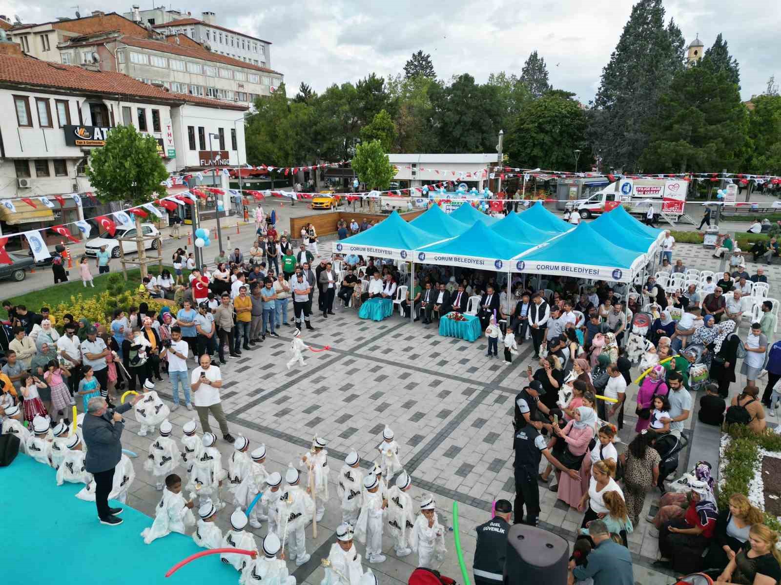 Çorum Belediyesi’nden geleneksel sünnet şöleni
