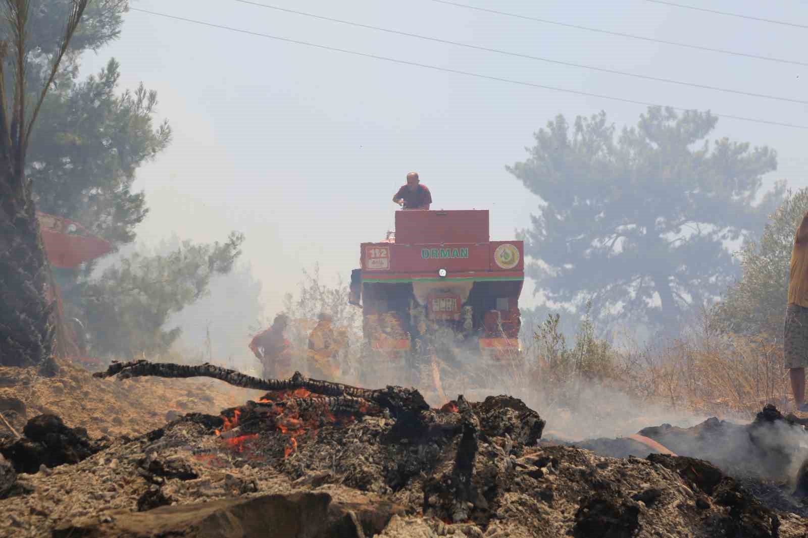 Antalya’daki yangın 5 saatlik çalışma sonucu kontrol altına alındı
