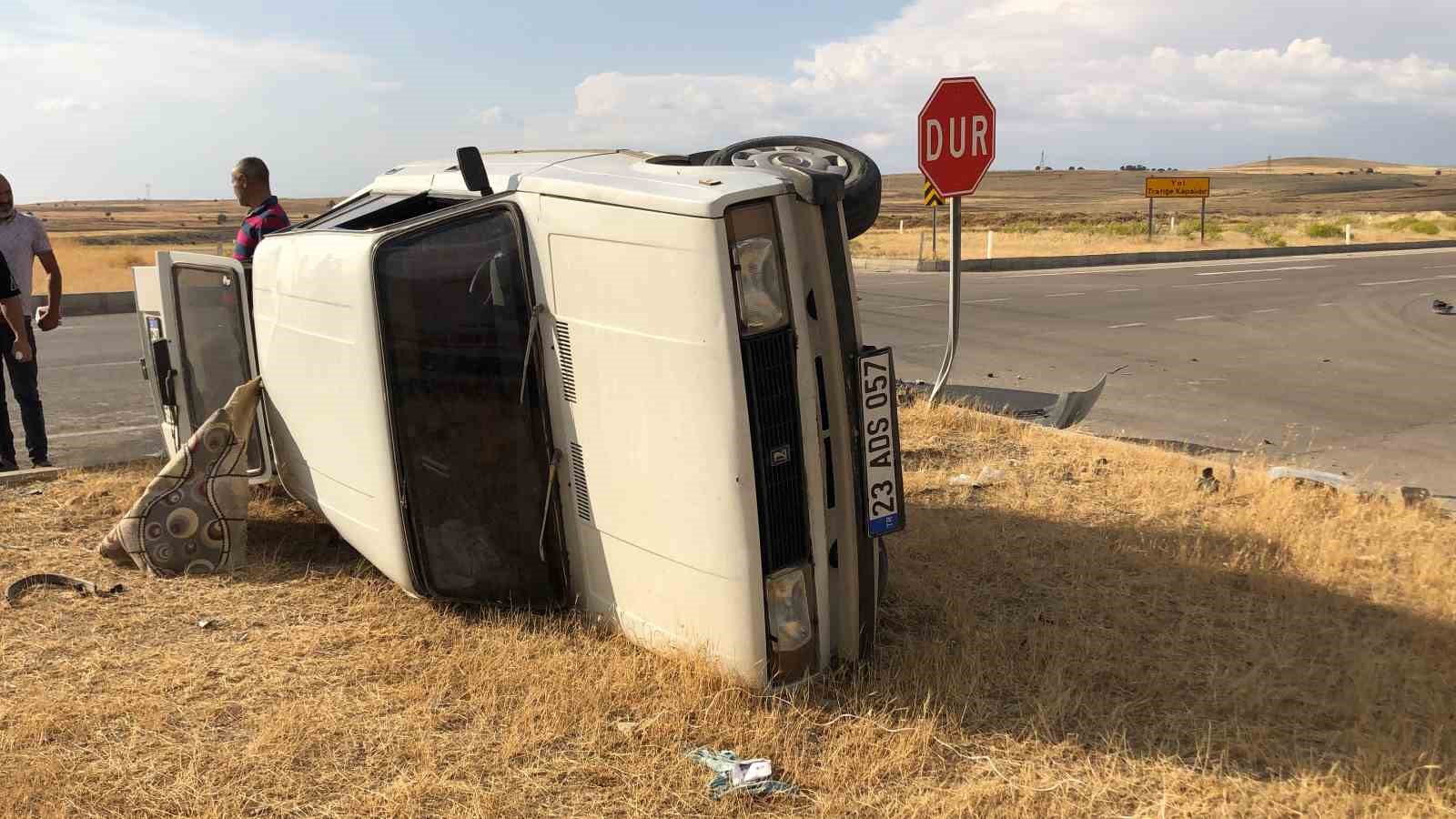 Elazığ’da trafik kazası: 4 yaralı
