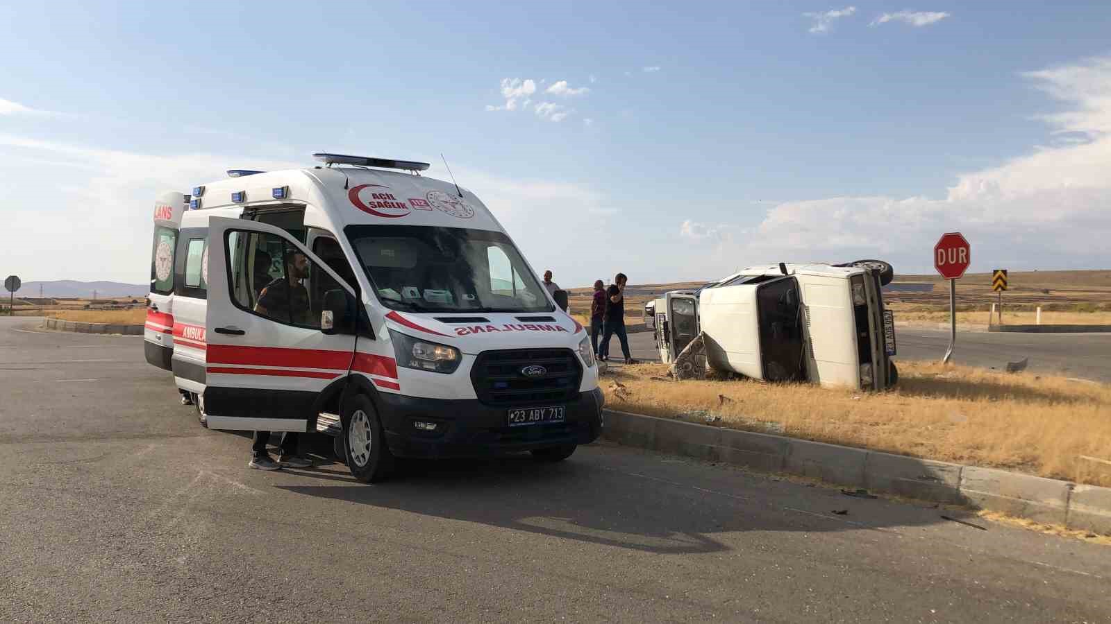 Elazığ’da trafik kazası: 4 yaralı
