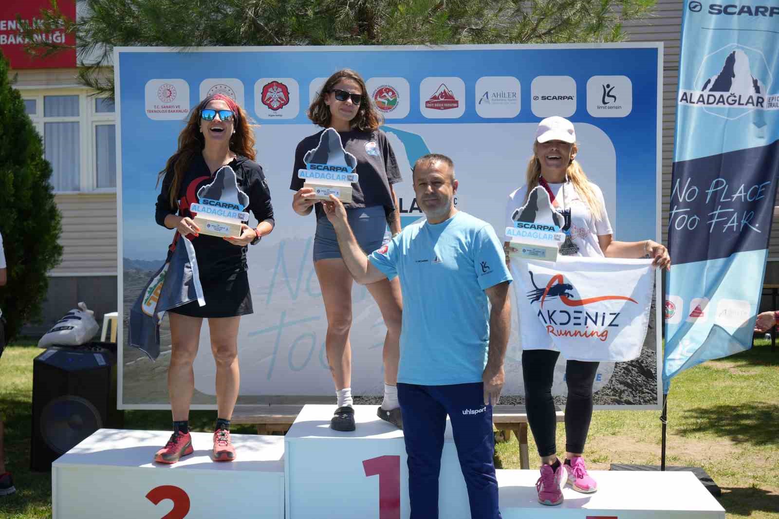 Aladağlar Epic Trail Dağ Maratonu ödül töreni ile sona erdi
