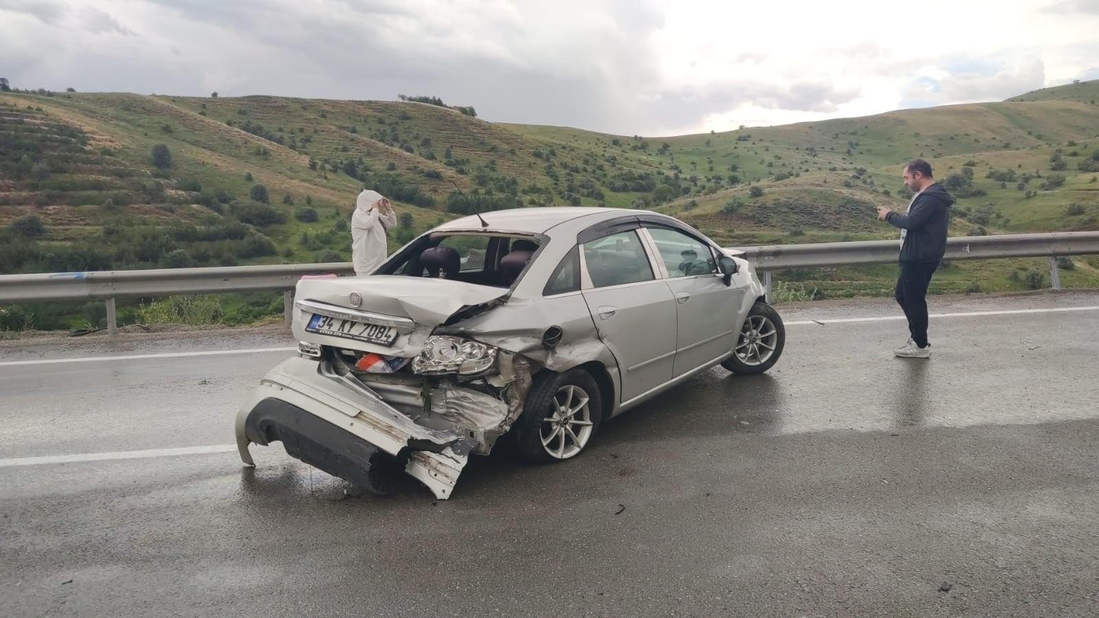 Erzurum’da zincirleme trafik kazası: 8 yaralı
