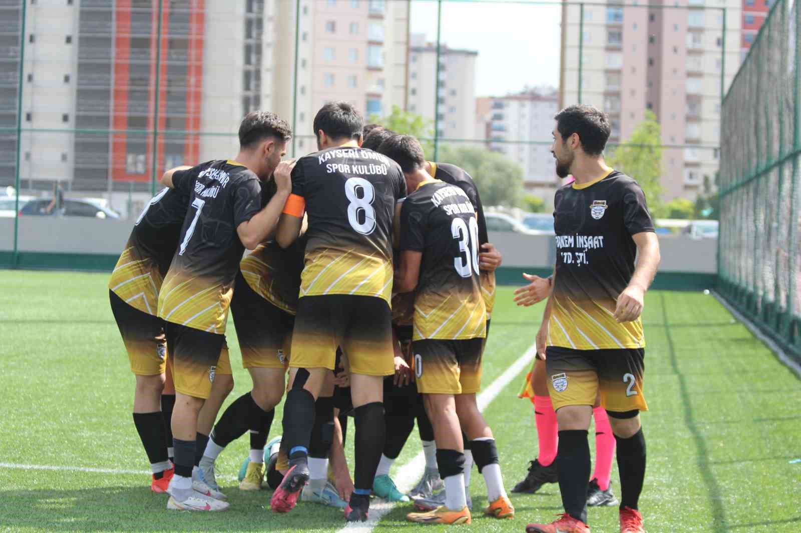 Kayseri 2. Amatör Küme Play-Off Final: Kayseri Ömürspor: 2 - Yavru Aslanspor: 0
