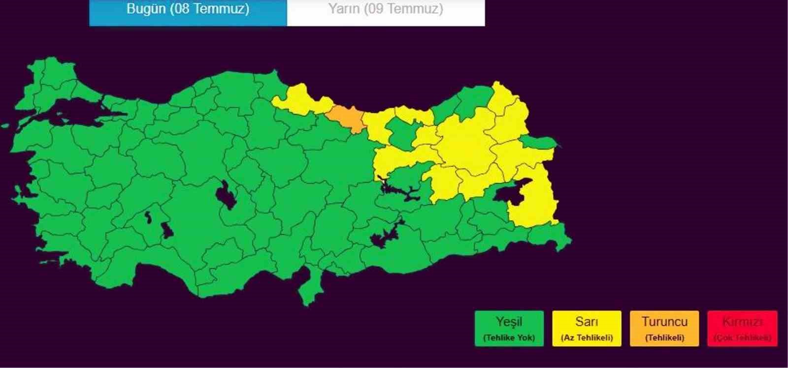 Şiddetli kuraklık yaşayan Orta Karadeniz, yağışa doydu
