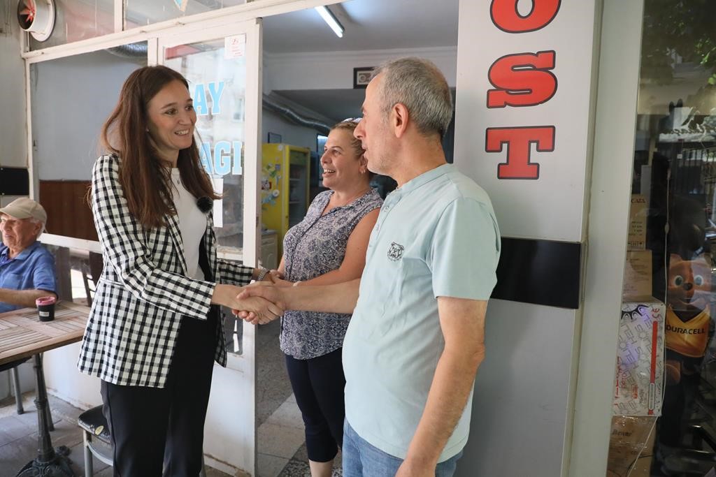 Başkan Durbay esnafın nabzını tuttu
