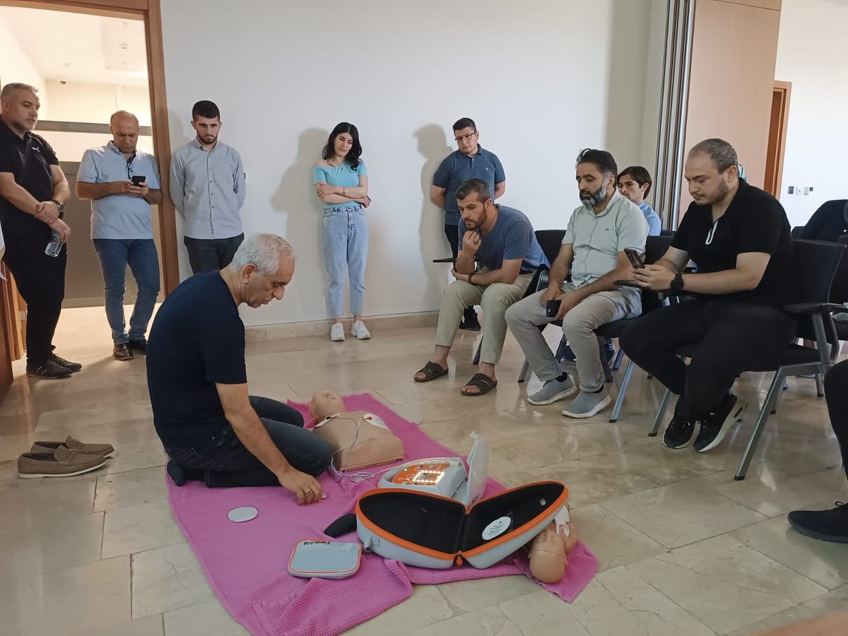 Elazığ’da AFAD gönüllülerine ilk yardım eğitimi
