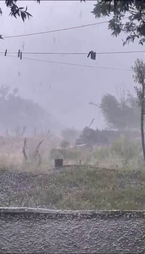 Yazın ortasında Tunceli’yi dolu vurdu
