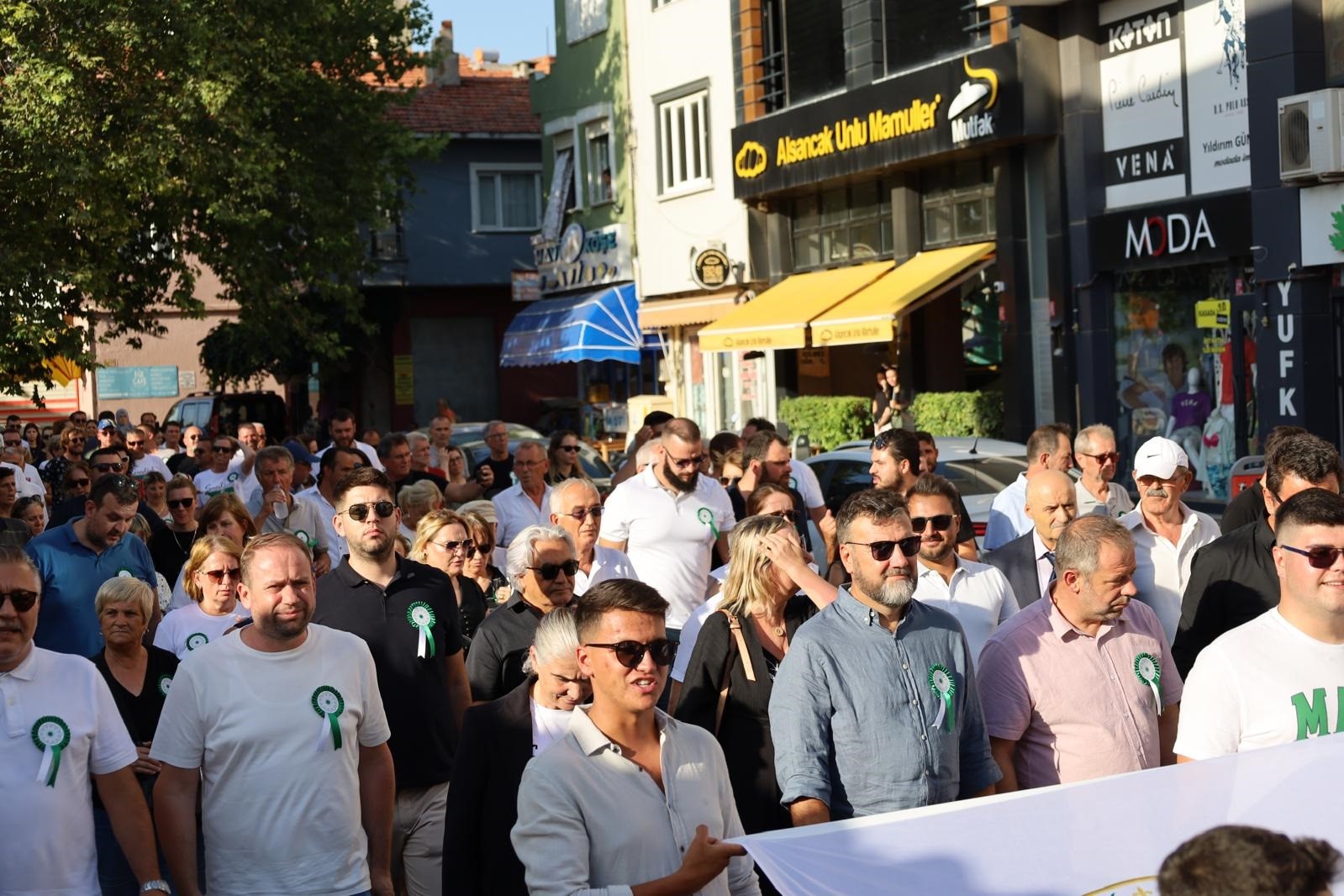 Srebrenitsa Katliamı’nda ölenler Gömeç’te anıldı
