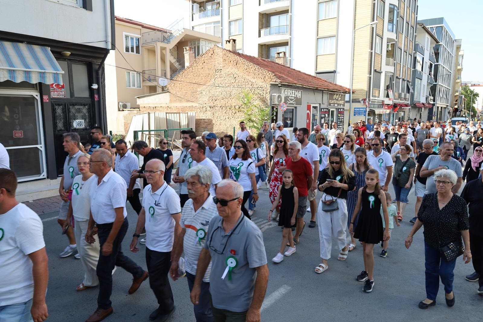 Srebrenitsa Katliamı’nda ölenler Gömeç’te anıldı
