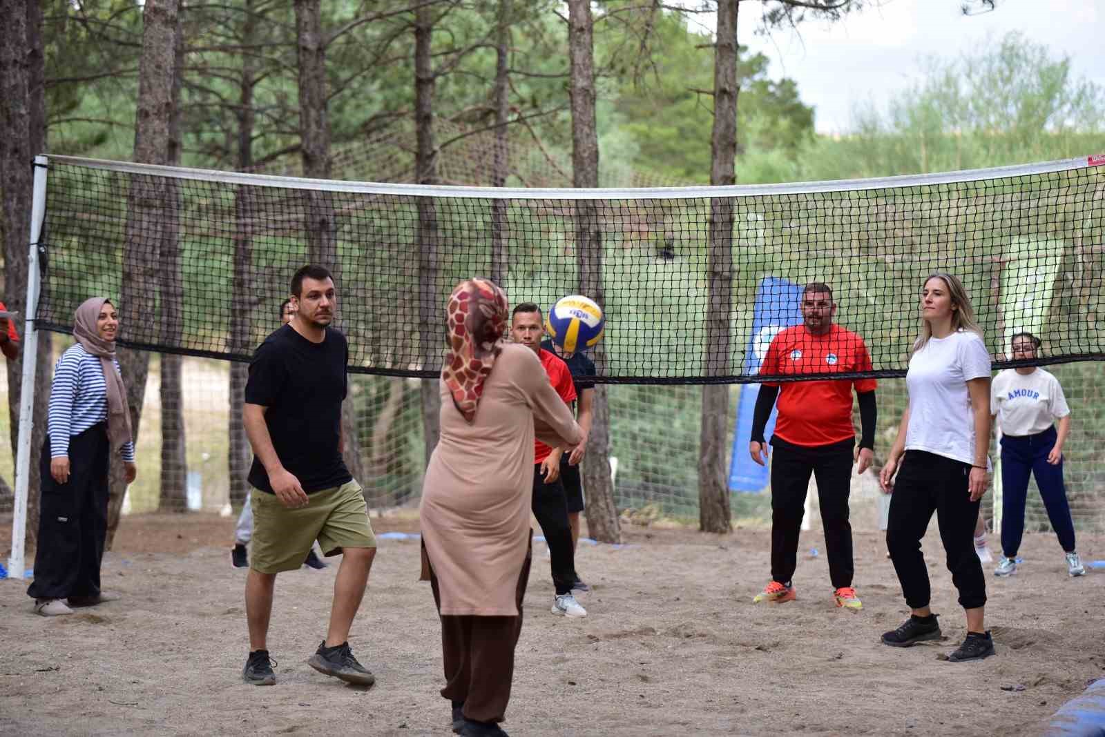 Kayserililer, Büyükşehir’in Doğa Kampı’na akın etti
