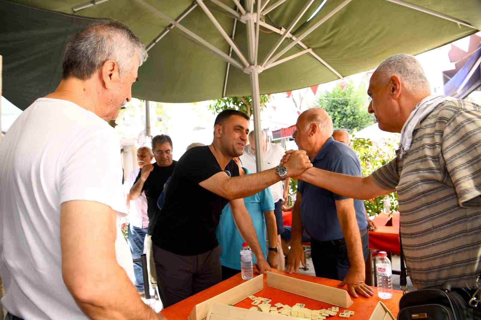 Başkan Kozay, sahaya indi ekiplerin çalışmalarını inceledi
