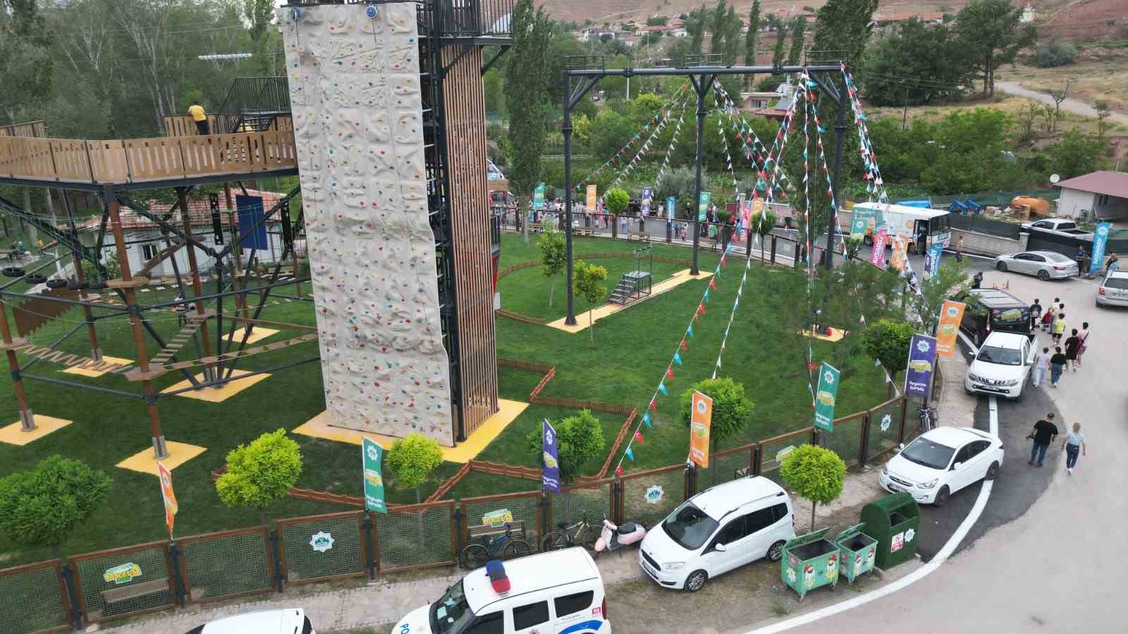 Aksaray’ın macera parkı açılıyor
