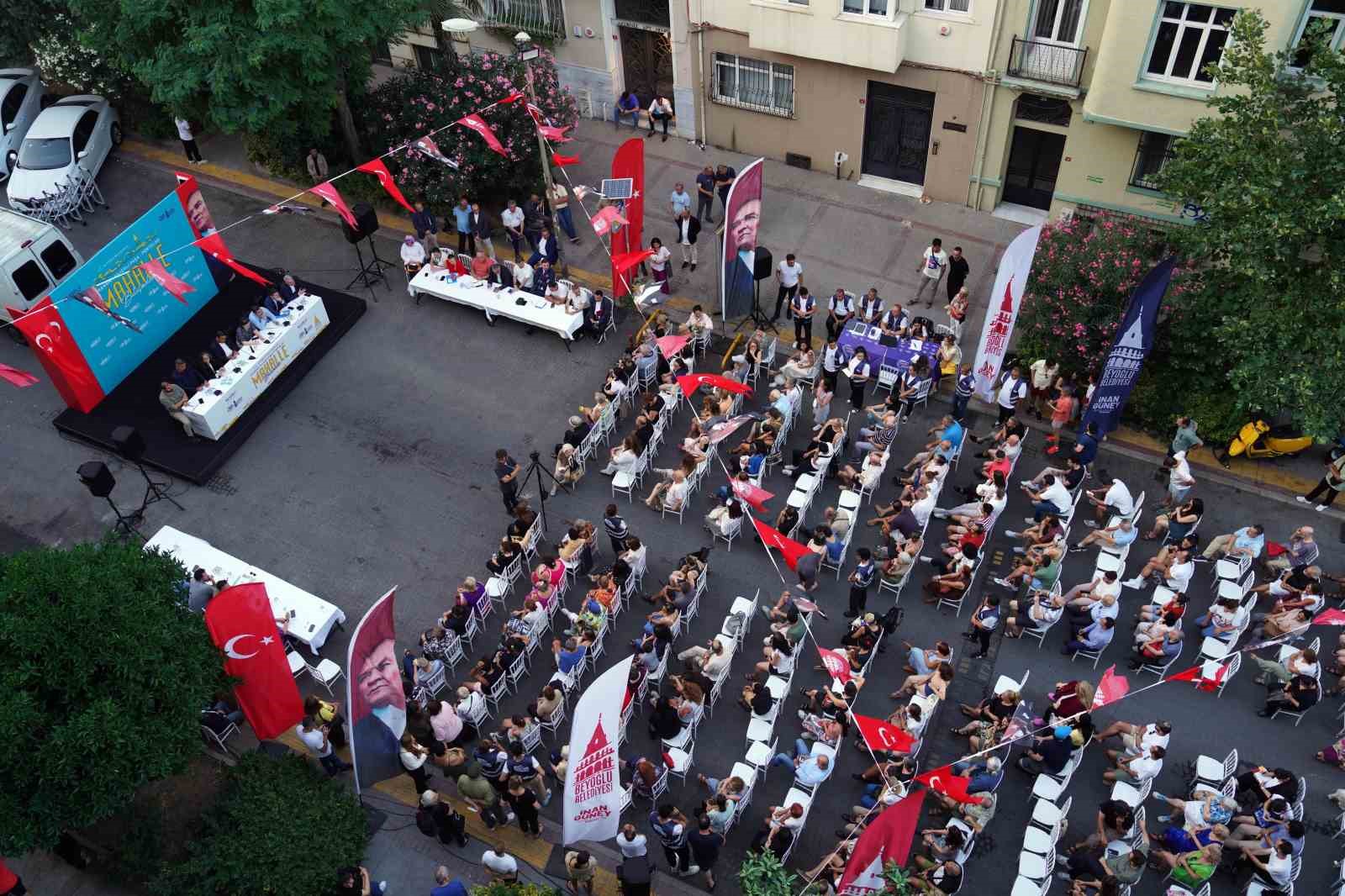 Beyoğlu’nun geleceği düzenlenen ‘mahalle buluşmaları’ ile inşa edilecek
