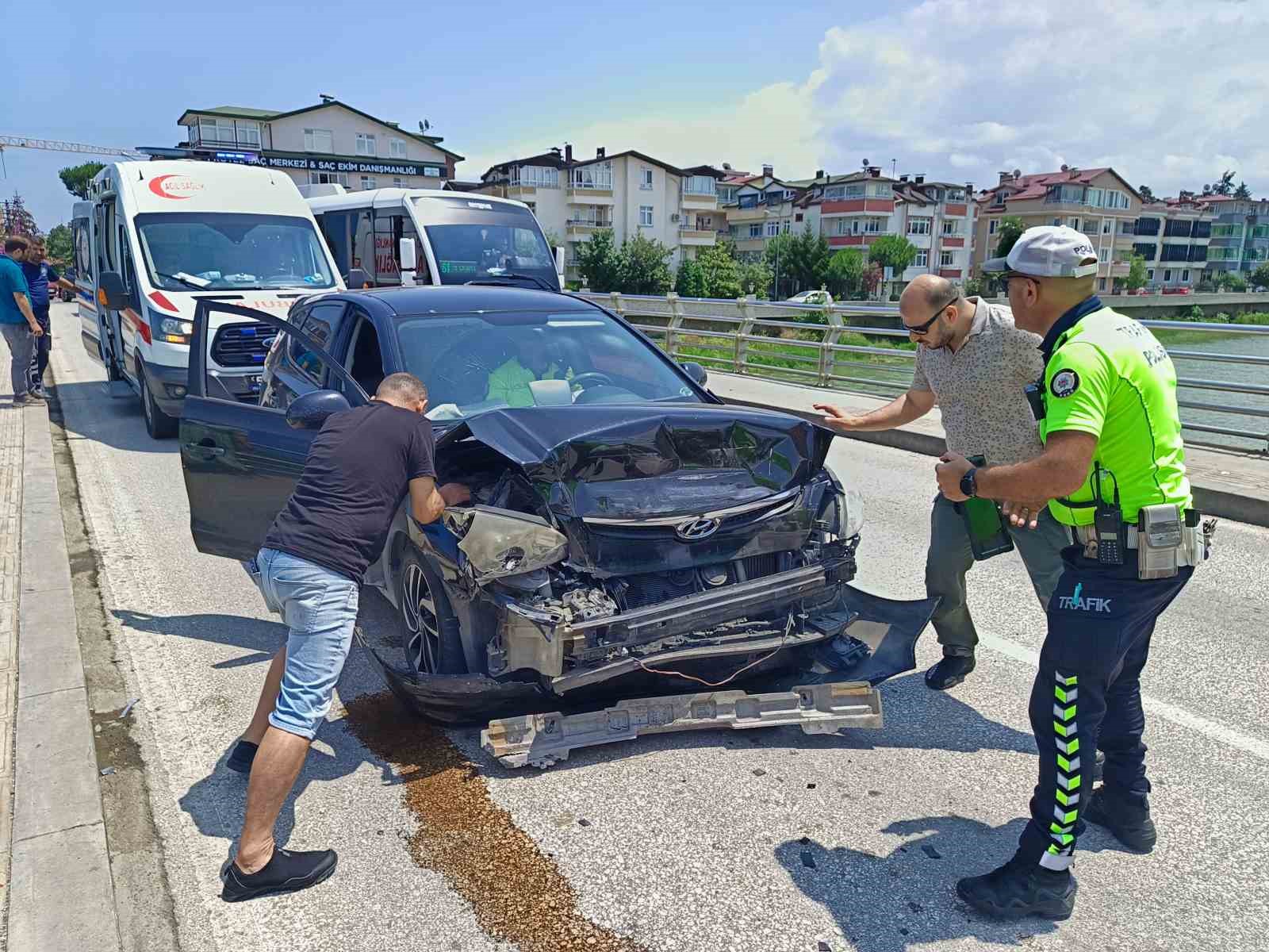 Ordu’da trafik kazası: 1 yaralı
