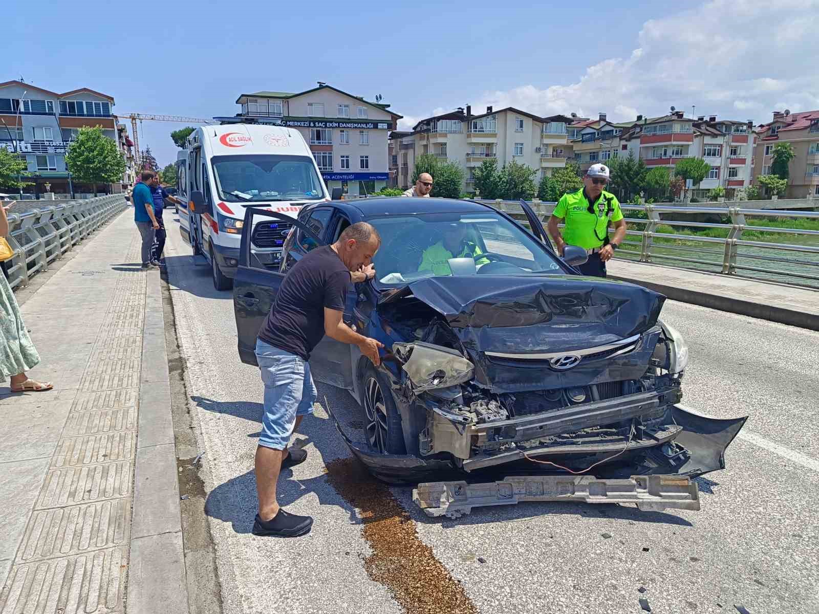 Ordu’da trafik kazası: 1 yaralı
