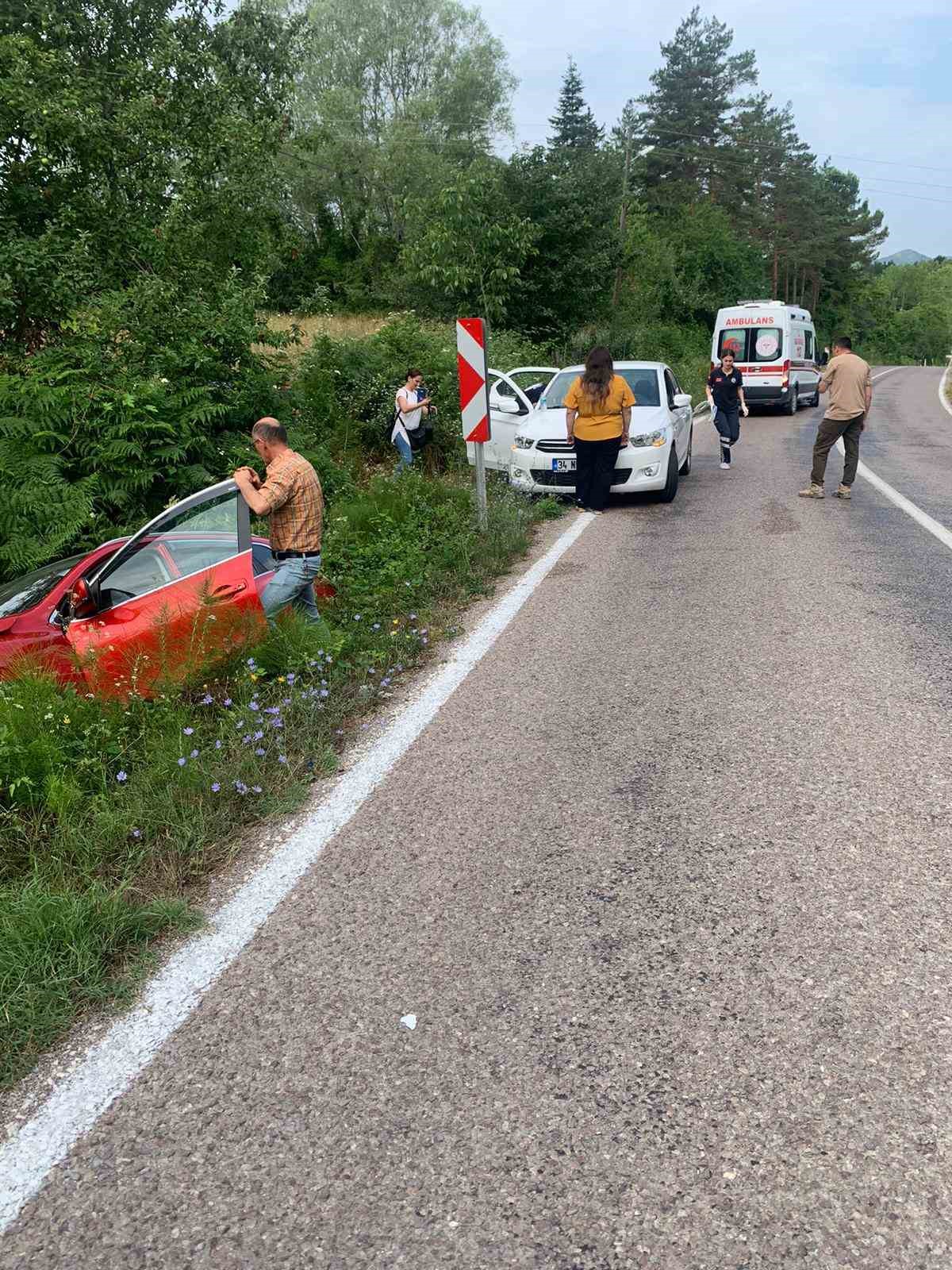 Sinop’ta kaza: 2 yaralı
